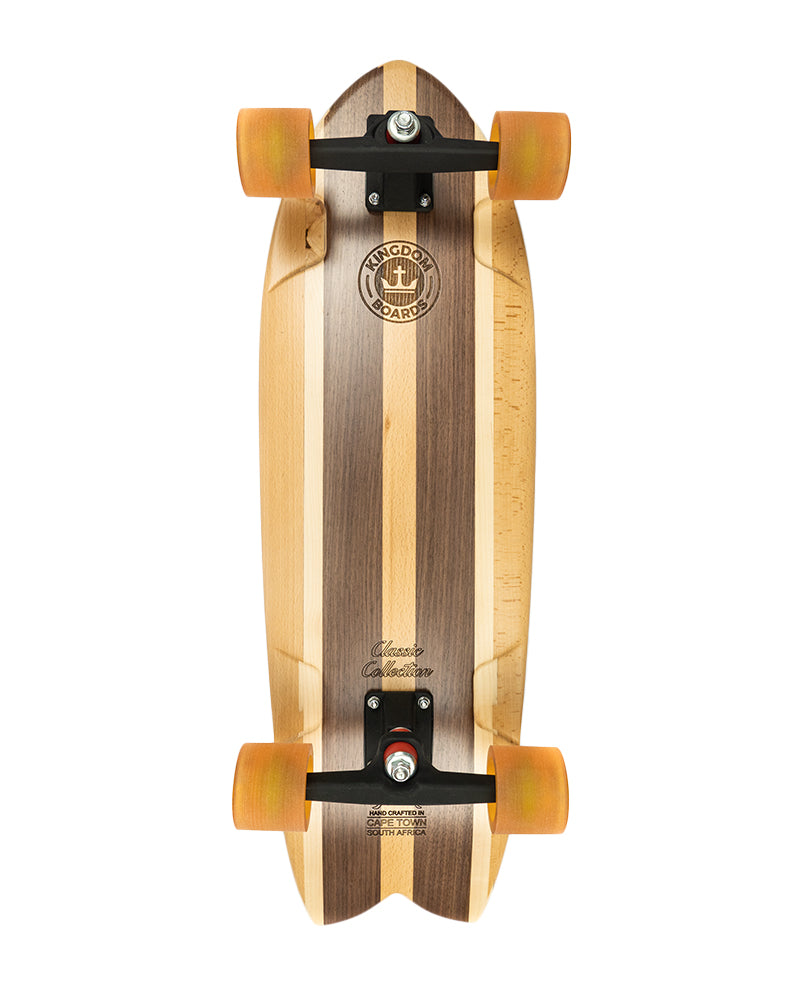 Fish Tail 30" Classic Surfskate - Complete