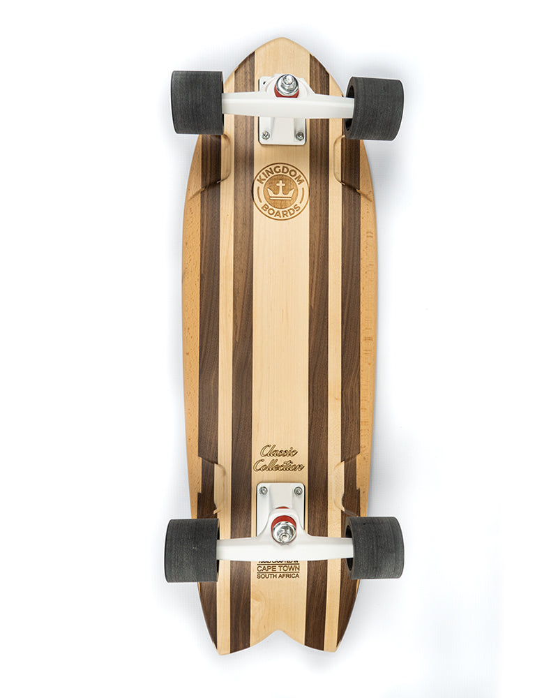 Fish Tail 30" Classic Surfskate - Complete